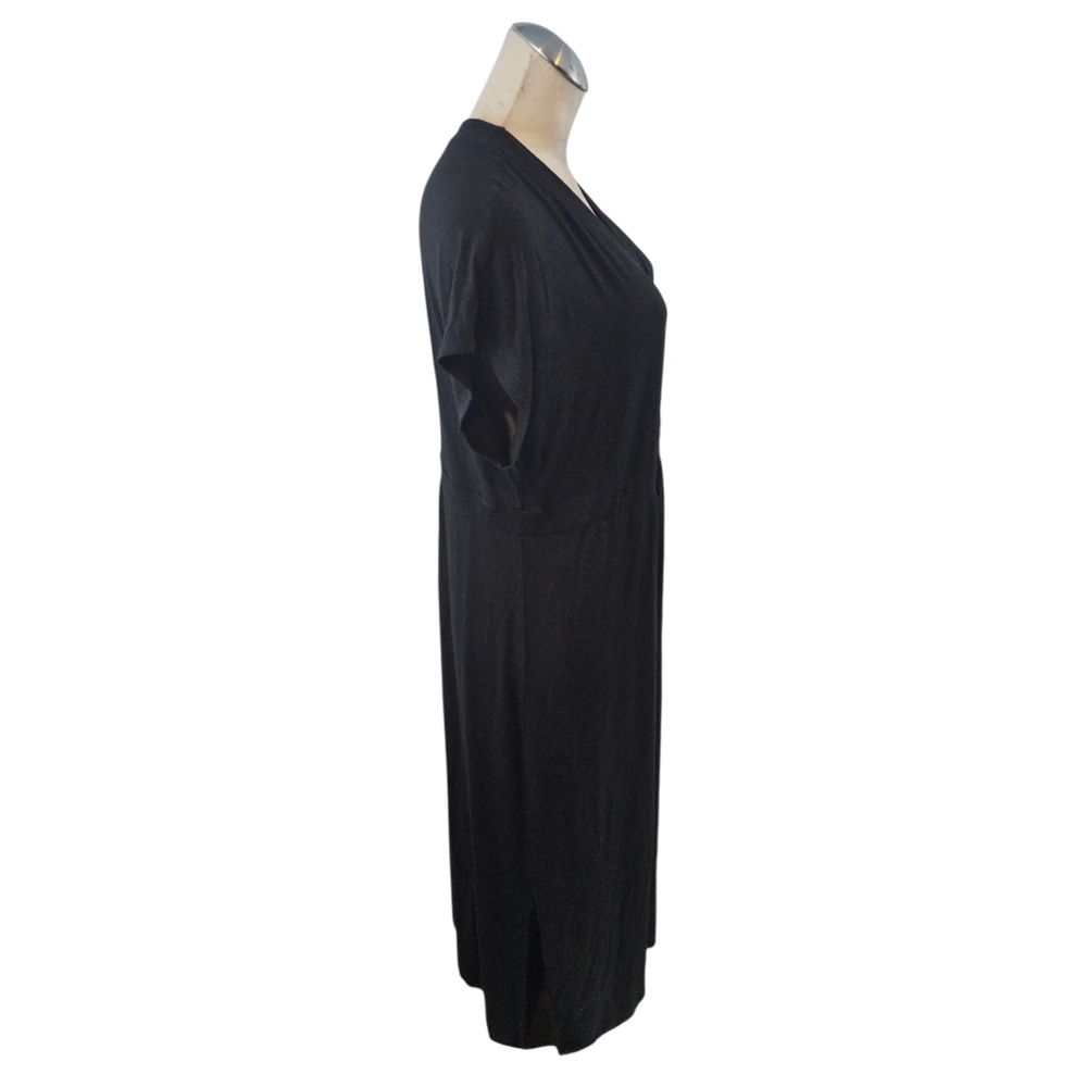 J.Jill Size L Black Maxi Dress - Picture 2 of 6
